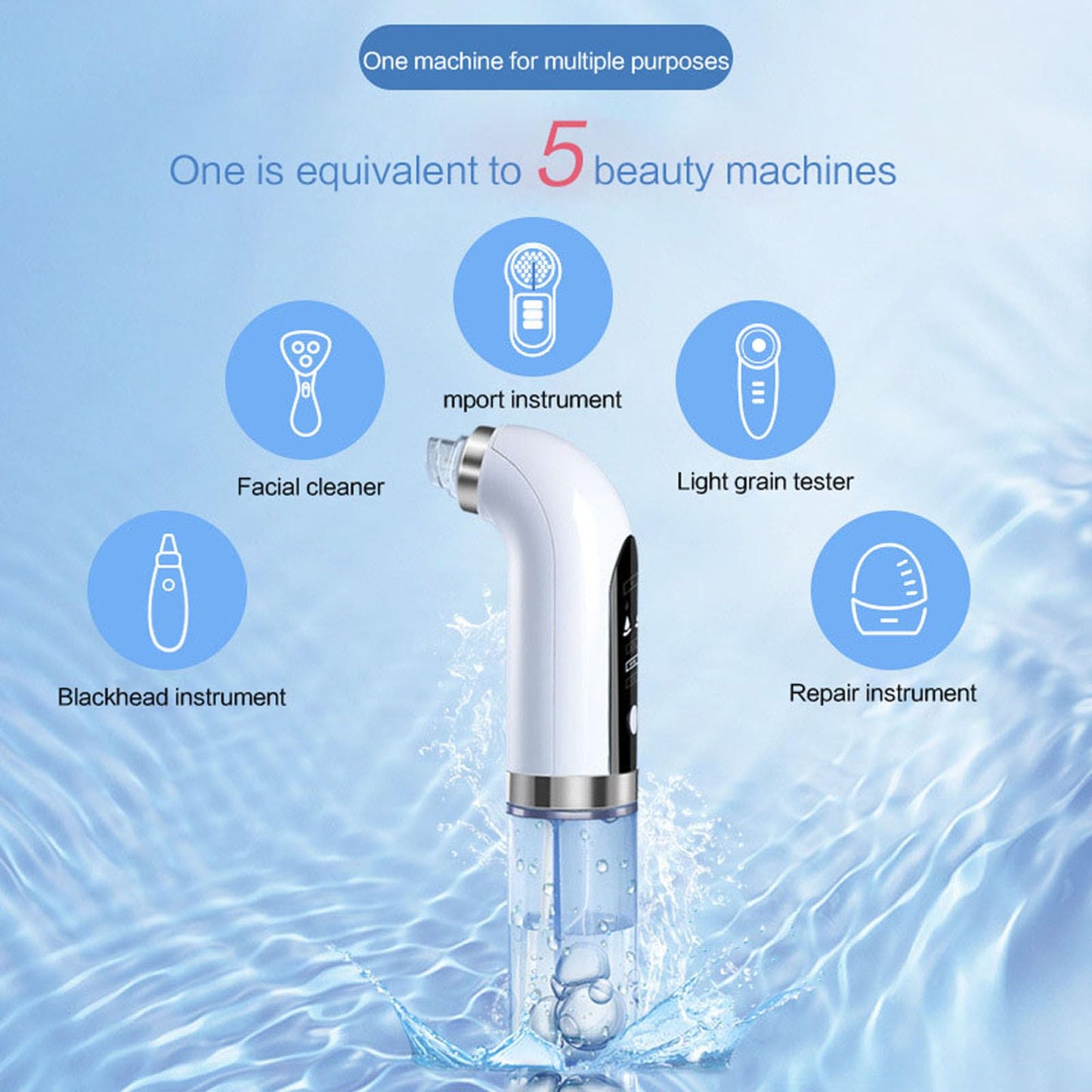 Super Micro Bubble Beauty Instrument Blackhead Remover