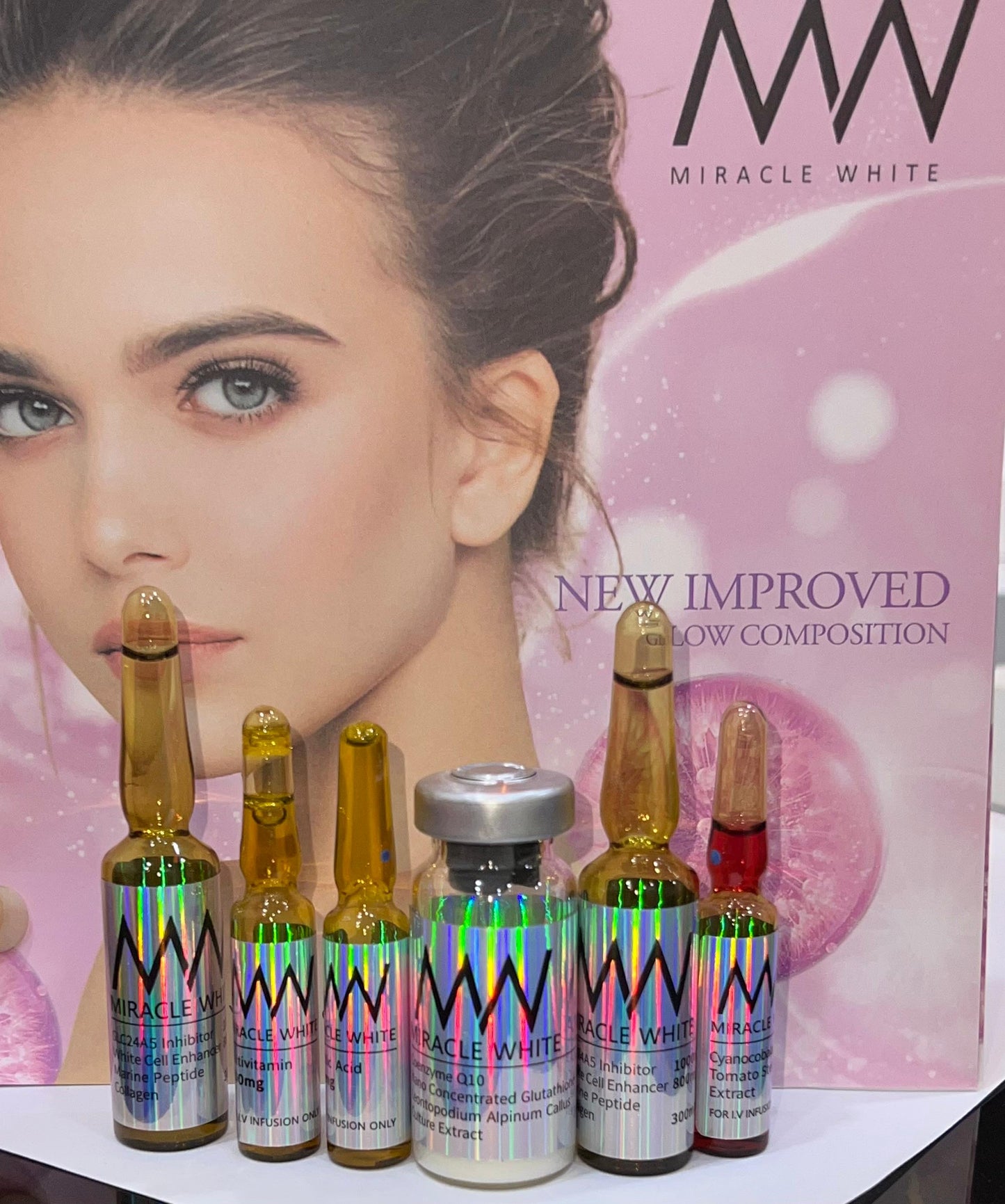 Miracle White Injection 60,000mg | Switzerland | 6 sessions