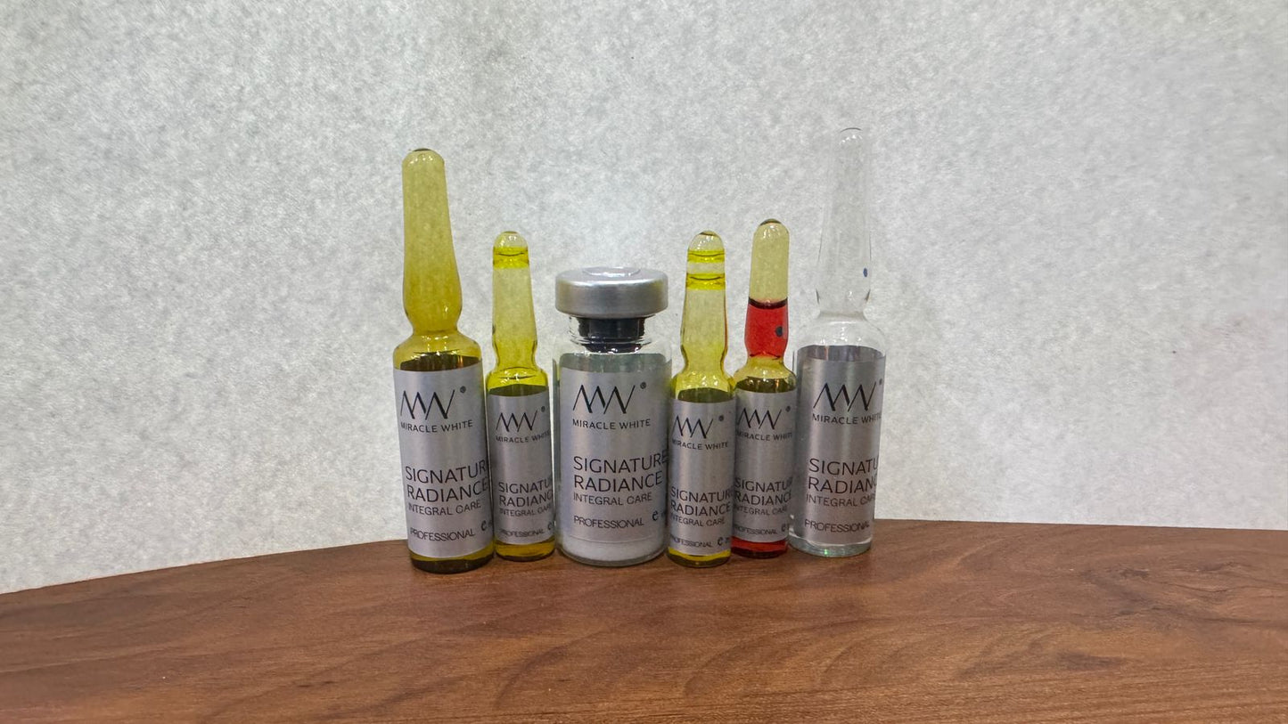 Miracle White 80,000mg Glutathione Injection White Box