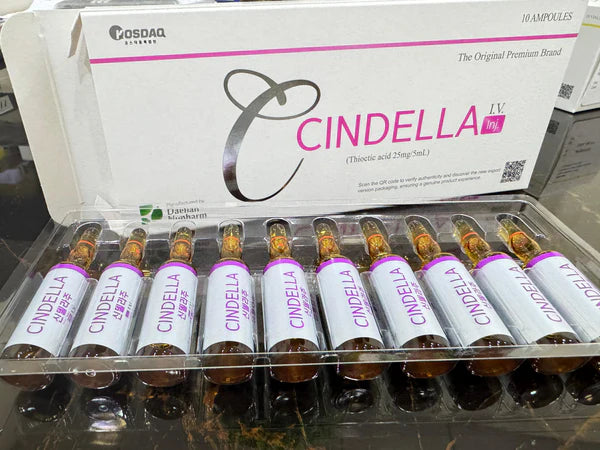 Cindella Korea Whitening Injection - Ascorbic Acid Vitamin C | 10 Session