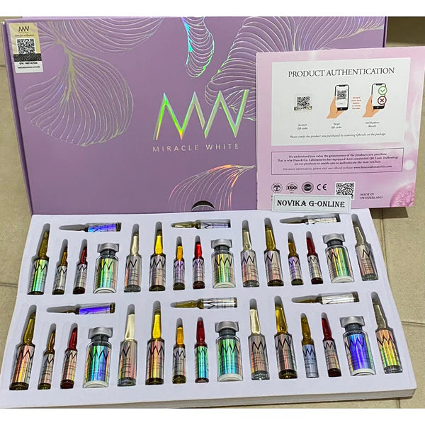 Miracle White Injection 60,000mg | Switzerland | 6 sessions