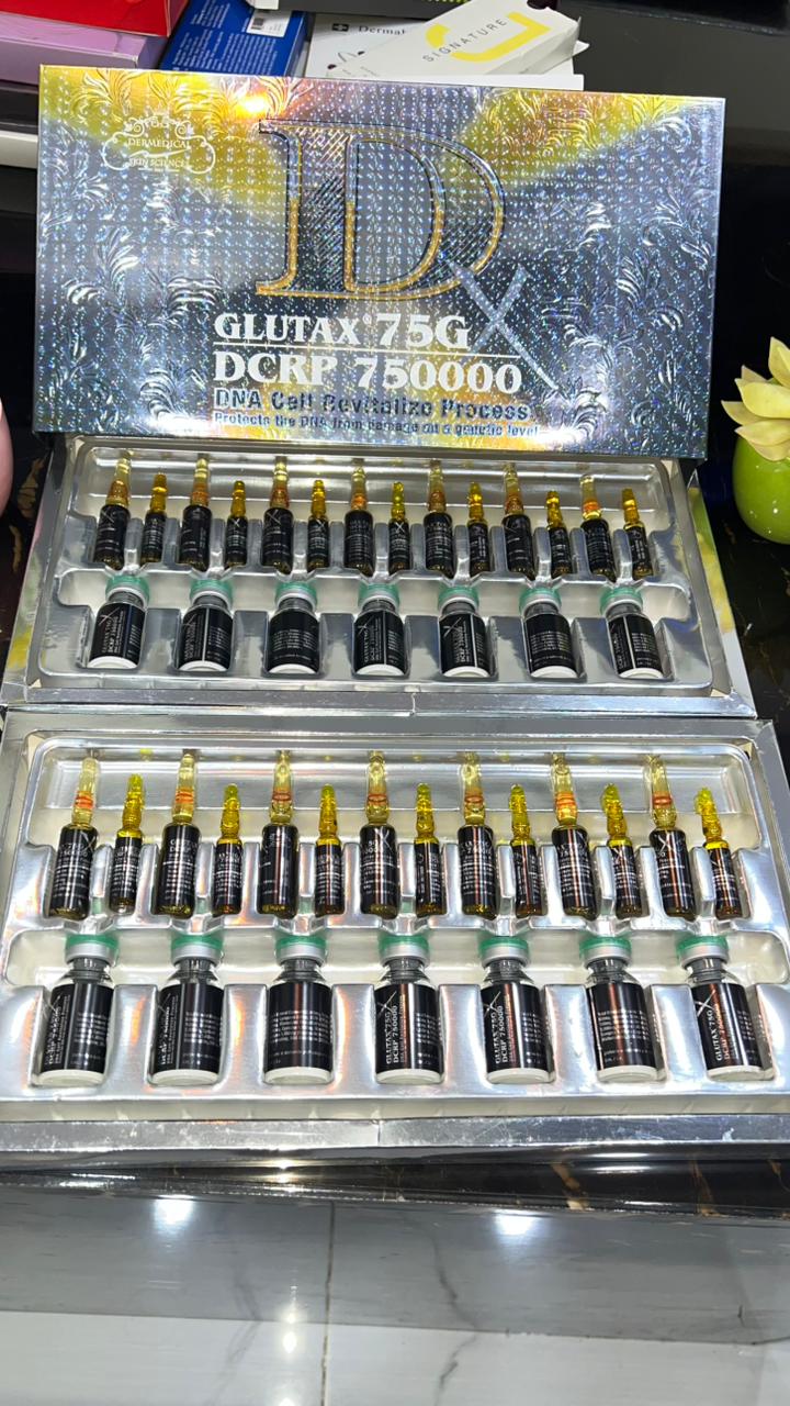 Glutax 75GX Whitening Injection with DNA Cell Revitalize