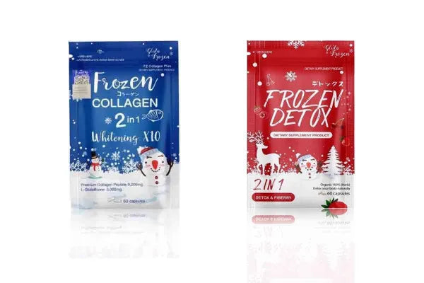 Frozen Detox and Collagen Whitening x10 glutathione
