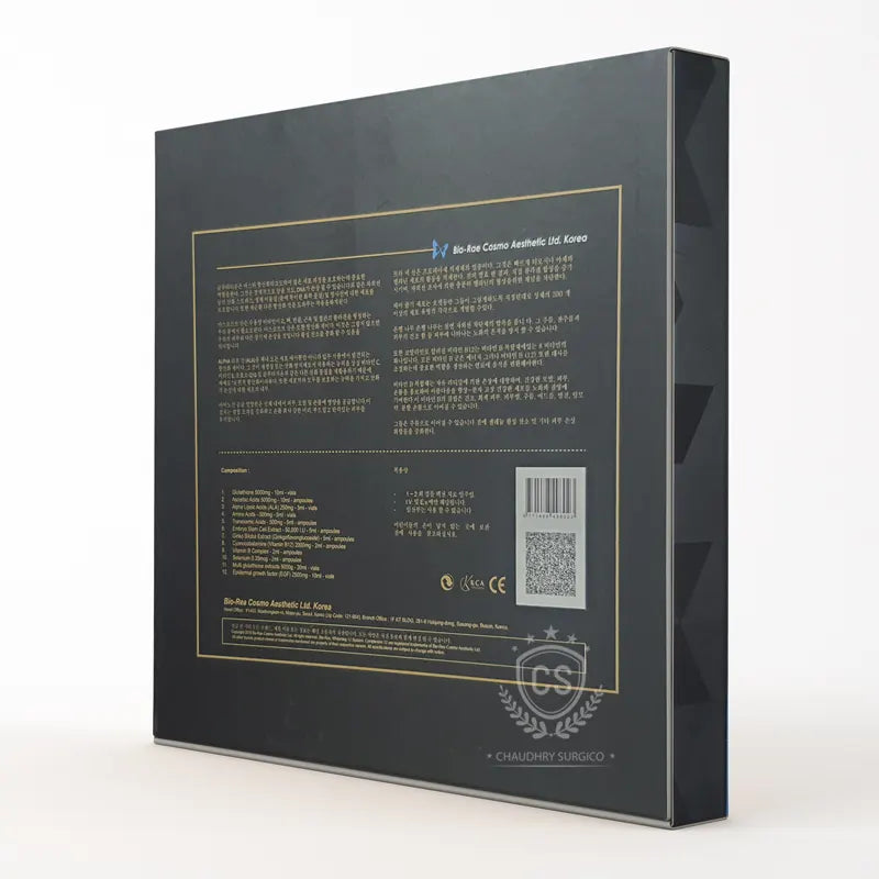 Bio Rae Complexion 12 Skin Whitening Injections - Made in Korea